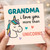 Grandma I Love You More Than Unicorns Card - Cute Unicorn & Hearts Design - Sweet Grandmother Card for Birthday, Mother’s Day or Any Occasion