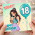 18th Birthday Card, Happy 18th Birthday Today Card