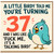 37th Birthday Card, Funny Bird Joke Birthday Card