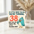 38th Birthday Card, Funny Rude Birdy Joke Card
