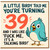 39th Birthday Card, Funny Rude Talking Bird Birthday Card