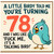 78th Birthday Card, Funny Rude Talking Bird Card