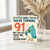 91st Birthday Card, Funny Bird Pun Birthday Card for 91 Year Old