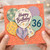 36th Birthday Card, Happy Birthday Balloon Design