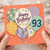 93rd Birthday Card, Happy Birthday Balloon Design