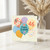 46th Birthday Card, Floral Balloon Happy Birthday Card