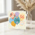 56th Birthday Card, Floral Balloon Happy Birthday Card for 56 Year Old