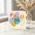 82nd Birthday Card, Happy Birthday Floral Balloon Card