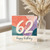 62nd Birthday Card, Happy Birthday 62 Card