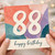 88th Birthday Card, Happy 88th Birthday Card