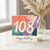 108th Birthday Card, Happy Birthday Card