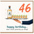 46th Birthday Card, Funny Tequila Birthday Card for Him or Her