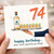 74th Birthday Card, Tequila Birthday Card for Him, Happy Birthday Card