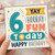 6th Birthday Card, Happy Birthday Fun YAY Hooray Card