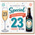 23rd Birthday Card, To Someone Very Special Happy Birthday Cheers to You Card