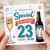 23rd Birthday Card, To Someone Very Special Happy Birthday Cheers to You Card