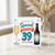 39th Birthday Card, Special Happy Birthday Cheers To You Beer and Champagne Design