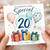 20th Birthday Card, To Someone Very Special Happy Birthday Card