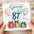 87th Birthday Card, Happy Birthday Just For You