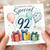 92nd Birthday Card, To Someone Very Special, Happy Birthday Just For You Card