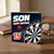 15th Birthday Card, Happy Birthday Dartboard Design