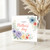 Mother's Day Card for Mum - Watercolour Floral Wreath with Script 'Happy Nother's day' - Elegant Pastel Flowers