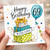 69th Birthday Card, Happy Birthday 69 Card With Love, Birthday Card for Her or Him