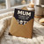 Mum Thanks For Loving Me In My Goth Phase Card - Funny Thank You Card for Mum with Skull Typography