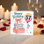 57th Birthday Card, Happy 57th Birthday with Gifts and Balloon