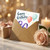 80th Birthday Card, Happy Birthday with Love Balloon and Floral Design