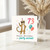 73rd Birthday Card, Happy Birthday You Party Animal Leopard Card
