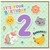 2nd Birthday Card, Cute Colourful Cartoon Animal Design