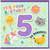 5th Birthday Card, Cute Kids Birthday Card with Unicorn, Cat, Balloon and Flower Design