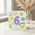 6th Birthday Card, Cute Go Bananas Unicorn and Animal Birthday Card