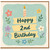 2nd Birthday Card, Happy 2nd Birthday Floral Candle Card