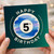 5th Birthday Card, Happy Birthday Age 5 Card