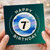 7th Birthday Card, Happy Birthday Card