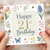 21st Birthday Card, Floral Happy 21st Birthday Card