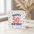 50th Birthday Card, Happy 50th Birthday Confetti Design