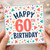 60th Birthday Card