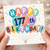 17th Birthday Card, Happy 17th Birthday Balloon Design