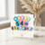 54th Birthday Card, Colourful Balloon Happy Birthday Card