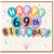 69th Birthday Card, Colourful Balloon Happy Birthday Card