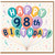 98th Birthday Card, Happy 98th Birthday Balloon Design