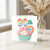 90th Birthday Card, Rainbow Cupcake with Number Candles, Cute Happy 90th Birthday Card