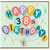 38th Birthday Card, Happy Birthday Balloon Design