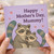Happy Mother's Day, Mummy! Cute Raccoon Mum and Baby Hug Card - Sweet Animal Design for Mum from Daughter or Son