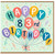 83rd Birthday Card, Happy Birthday Balloon Design