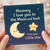 Mummy I Love You to the Moon and Back Card - Cute Moon & Star Design - Mother's Day Card from Your Little Star for Mum