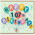 107th Birthday Card, Happy Birthday Balloon Design, Special Age Birthday Card